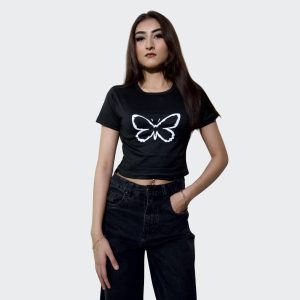 Butterfly Crop Top